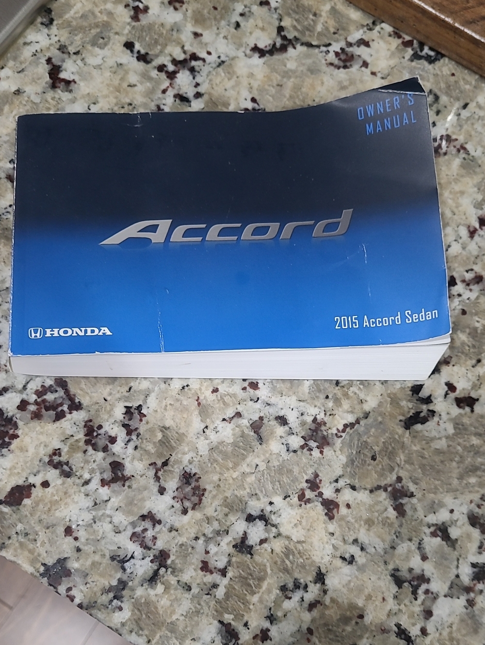 2015 Honda Accord Sedan Owner’s Manual